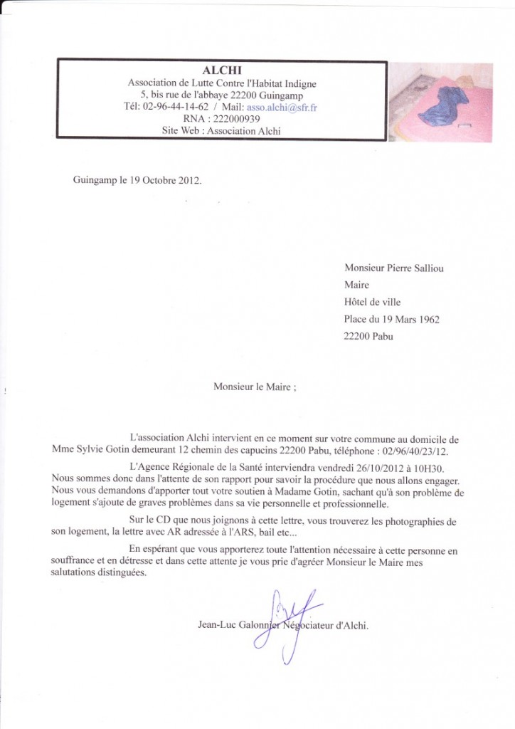 lettre maire pabu